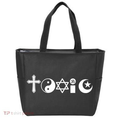 Religion Is Toxic Tote Bag