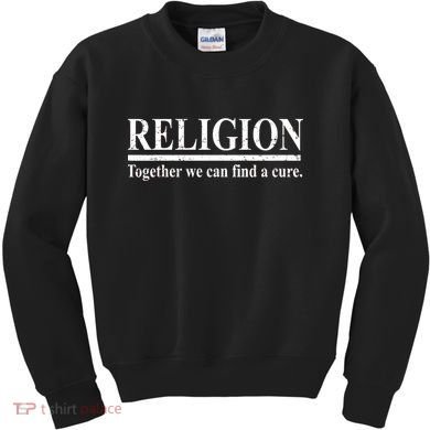 Religion Together We Can Find A Cure Kids Sweatshirt