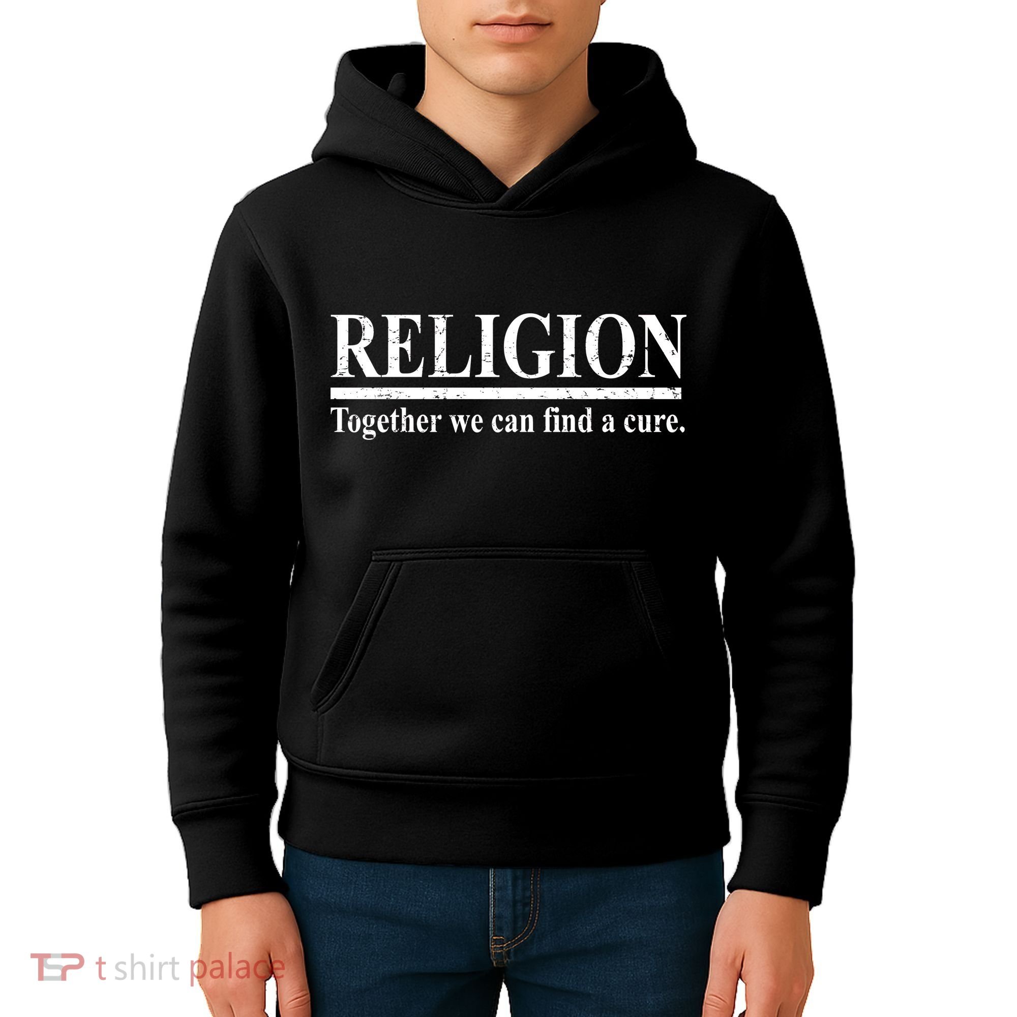 Religion Together We Can Find A Cure Kids Hoodie
