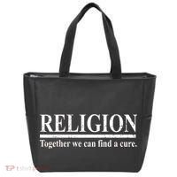 Religion Together We Can Find A Cure Tote Bag thumb 0