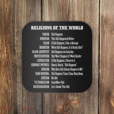Religions Of The World Coaster