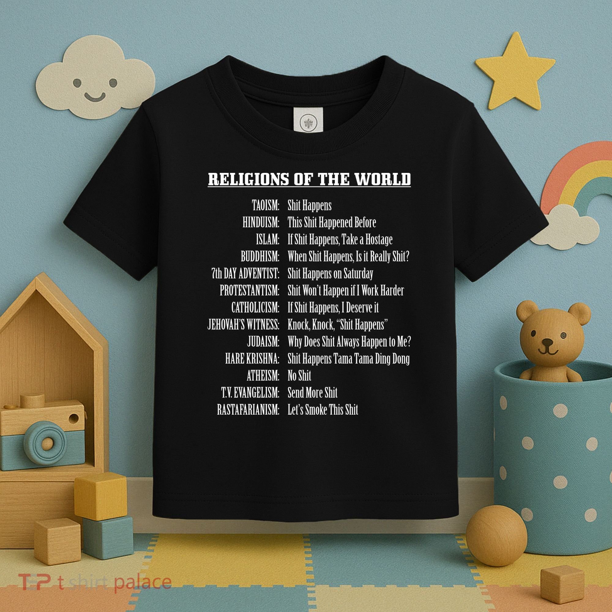 Religions Of The World Toddler T-Shirt