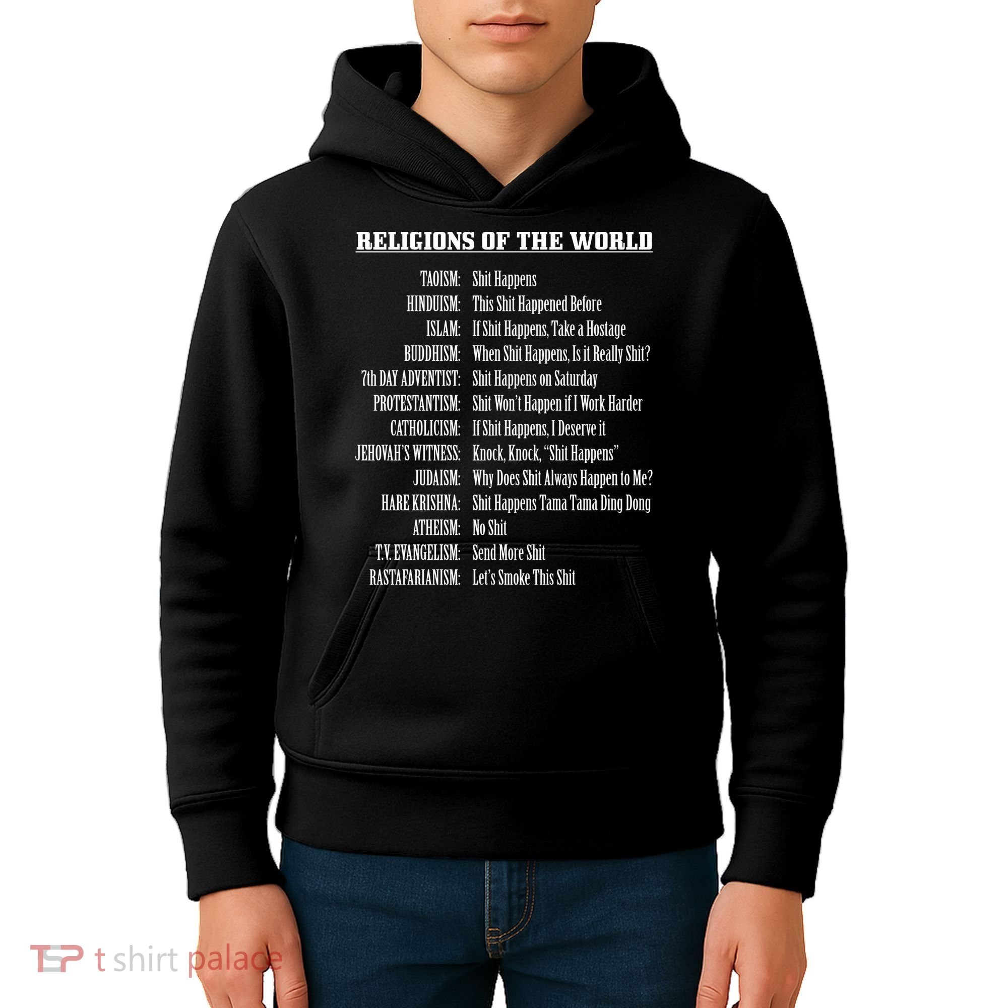 Religions Of The World Kids Hoodie