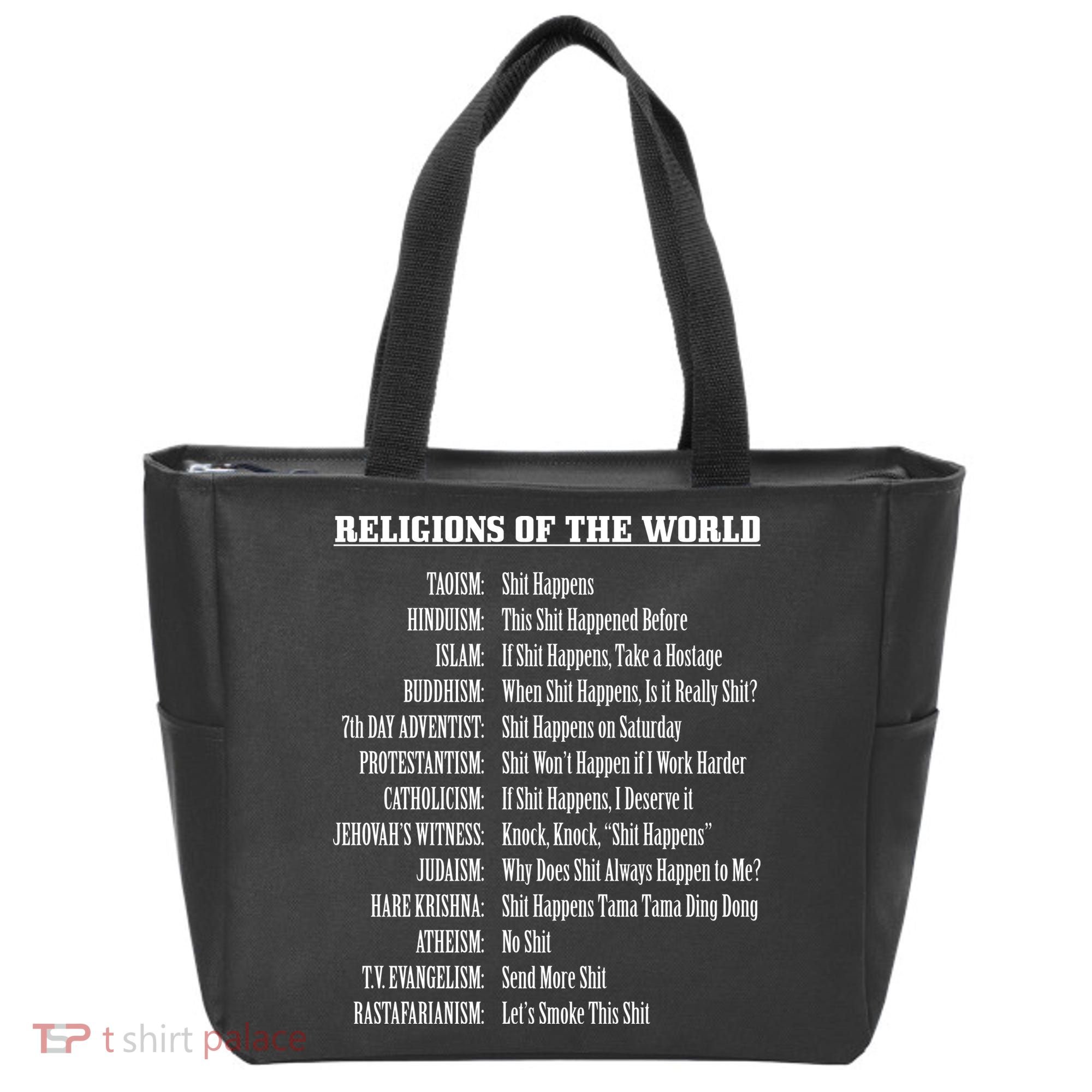 Religions Of The World Tote Bag