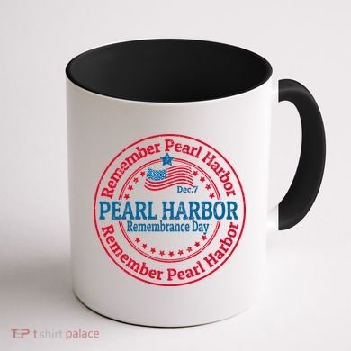Remeber Pearl Harbor Coffee Mug back