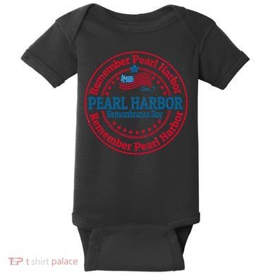 Remeber Pearl Harbor Baby Bodysuit