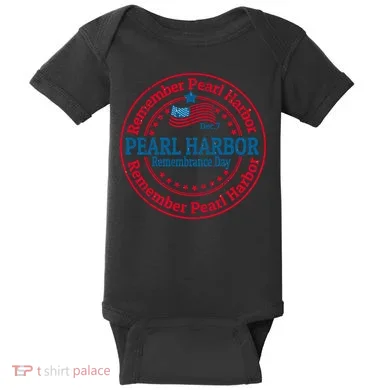 Remeber Pearl Harbor Baby Bodysuit