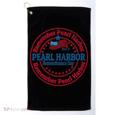Remeber Pearl Harbor Golf Towel