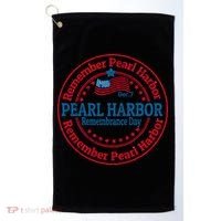 Remeber Pearl Harbor Golf Towel thumb 0