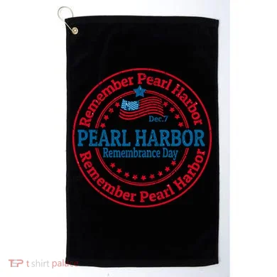 Remeber Pearl Harbor Golf Towel