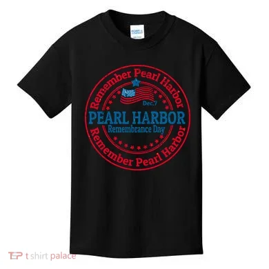 Remeber Pearl Harbor Kids T-Shirt