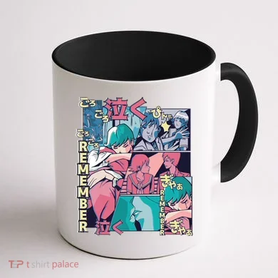 Remember Anime Coffee Mug back