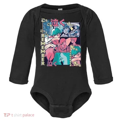 Remember Anime Baby Long Sleeve Bodysuit