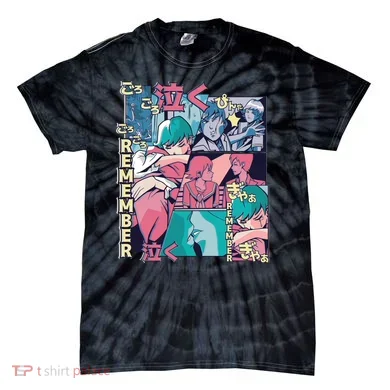 Remember Anime Tie-Dye T-Shirt