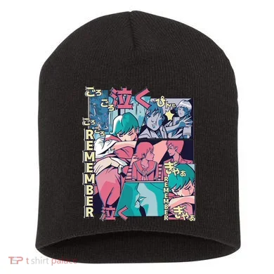 Remember Anime Short Acrylic Beanie