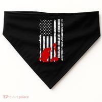 Remember Everyone Deployed Support Our Troops USA-Made Doggie Bandana thumb 0