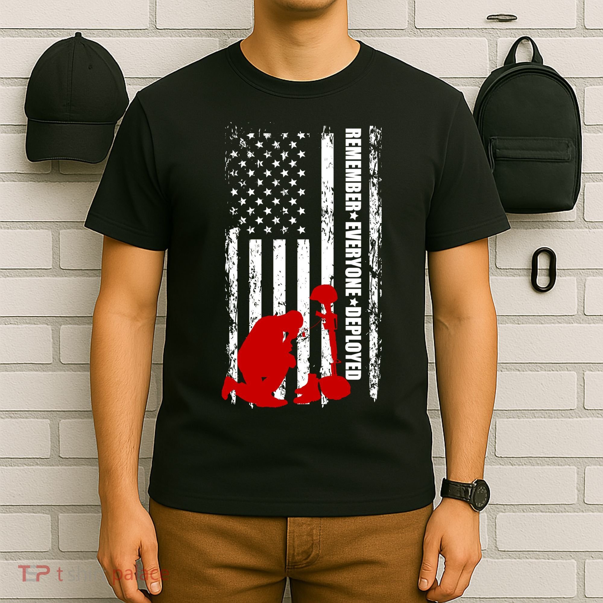 Remember Everyone Deployed Support Our Troops T-Shirt