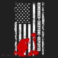 Remember Everyone Deployed Support Our Troops Beanie thumb 2