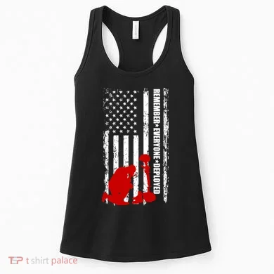 Remember Everyone Deployed Support Our Troops Women's Tank Top
