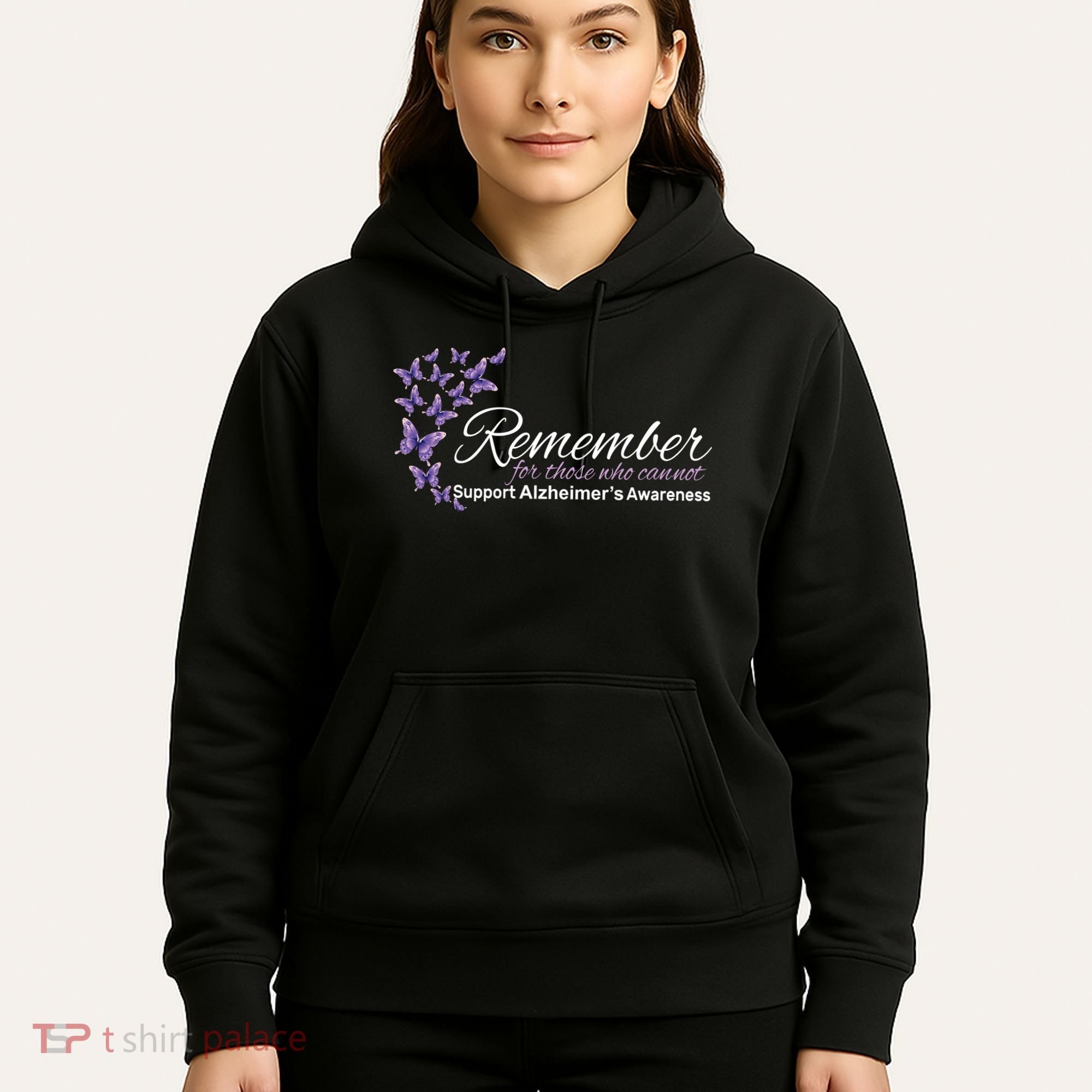 Remember For Those Who Cannot Alzheimers Awareness Hoodie