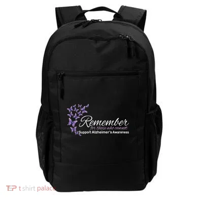 Remember For Those Who Cannot Alzheimers Awareness Backpack