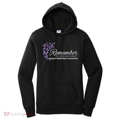Remember For Those Who Cannot Alzheimers Awareness Women's Hoodie