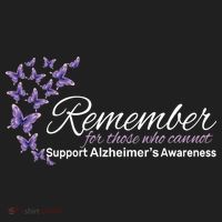 Remember For Those Who Cannot Alzheimers Awareness Tumbler thumb 3