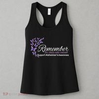 Remember For Those Who Cannot Alzheimers Awareness Women's Tank Top thumb 3