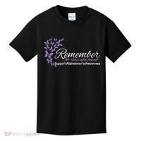 Remember For Those Who Cannot Alzheimers Awareness Kids T-Shirt thumb 0
