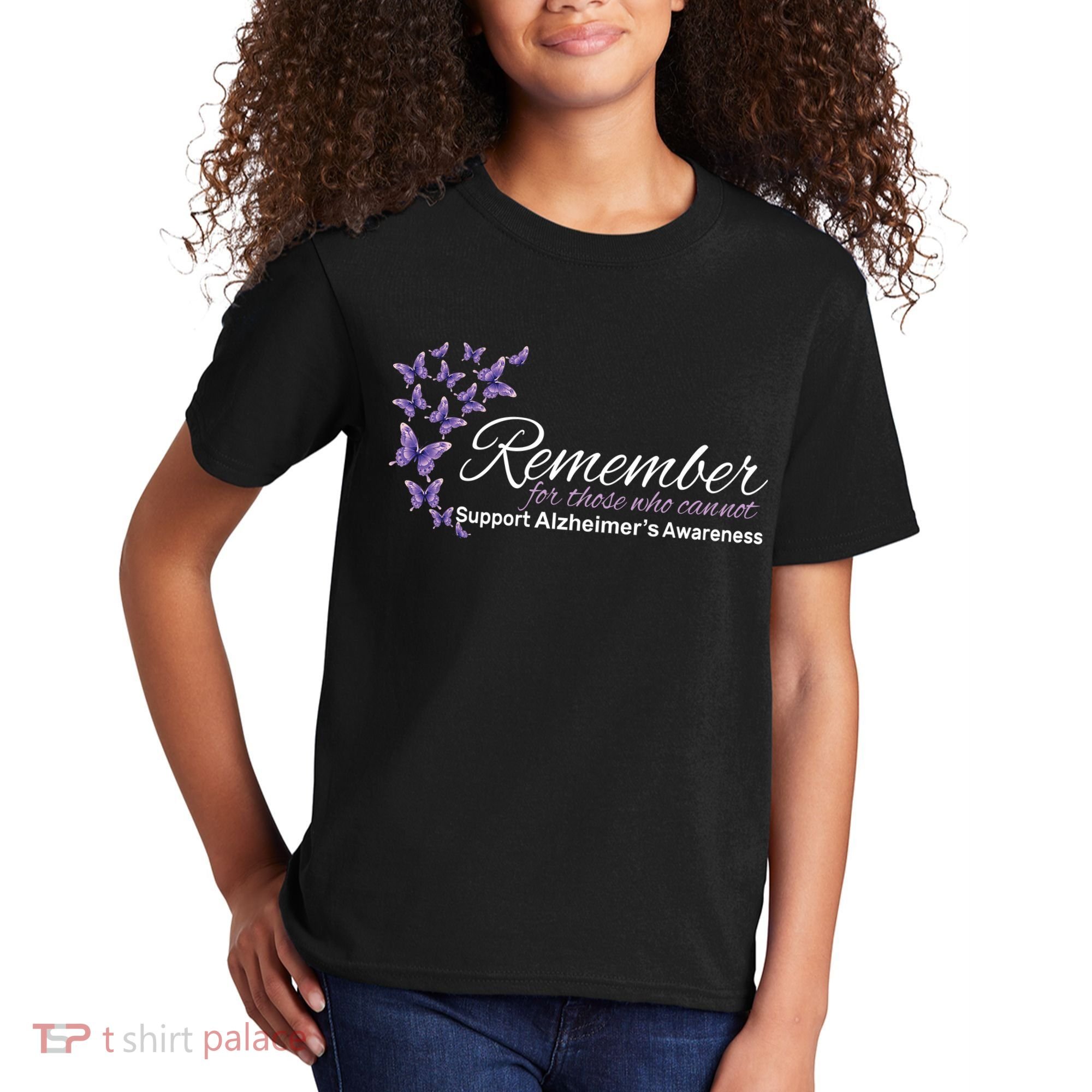 Remember For Those Who Cannot Alzheimers Awareness Kids T-Shirt