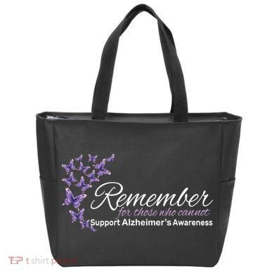 Remember For Those Who Cannot Alzheimers Awareness Tote Bag