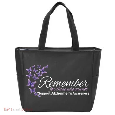 Remember For Those Who Cannot Alzheimers Awareness Tote Bag