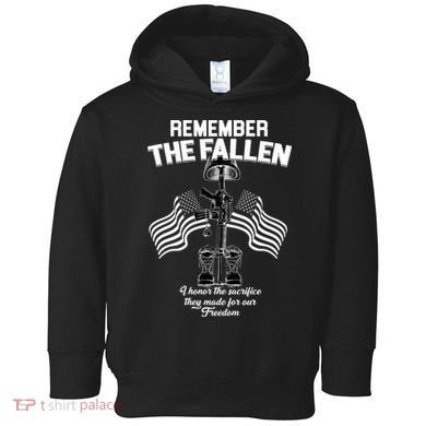 Remember The Fallen Toddler Hoodie