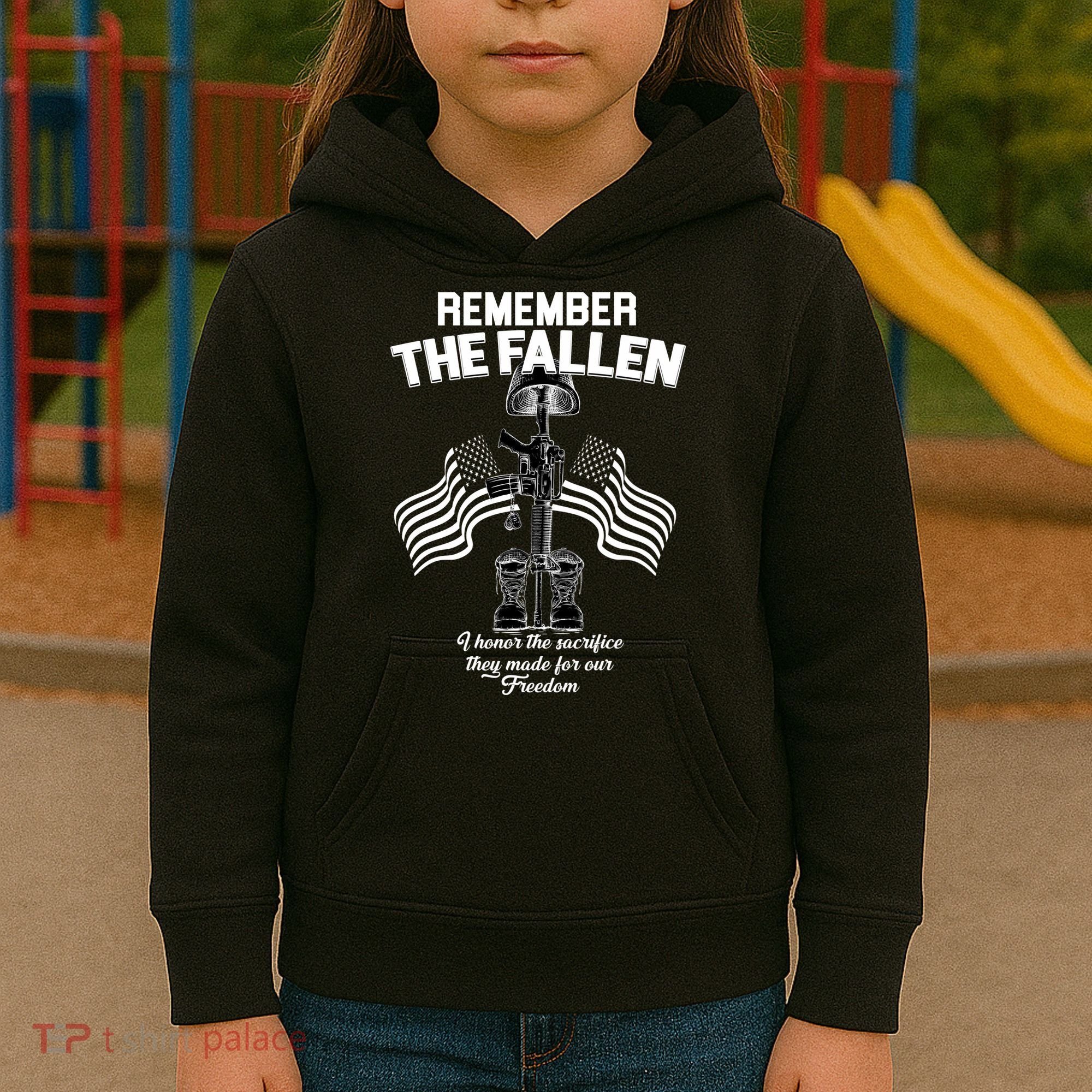 Remember The Fallen Kids Hoodie
