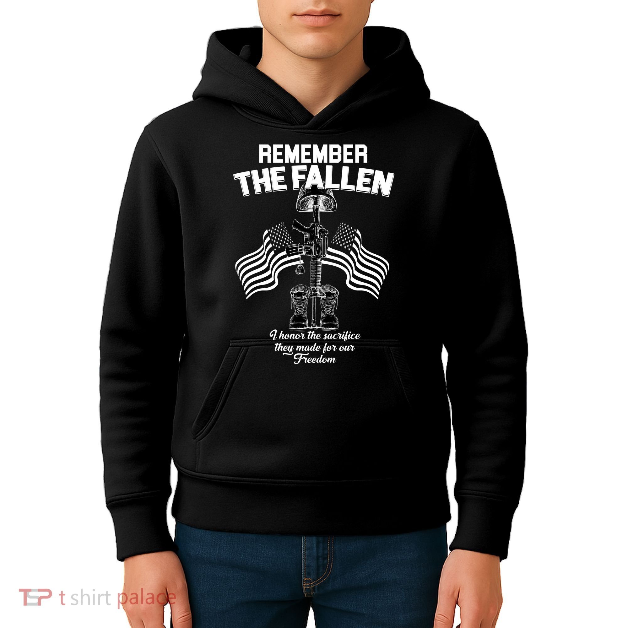 Remember The Fallen Kids Hoodie