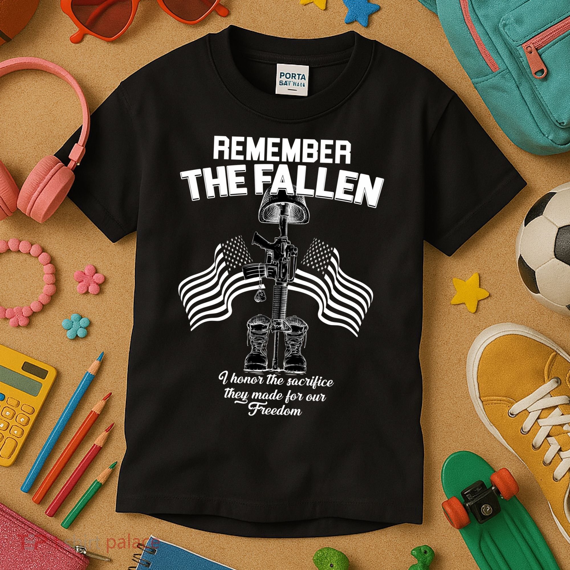 Remember The Fallen Kids T-Shirt