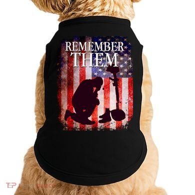 Remember Them Memorial Day Doggie Tank