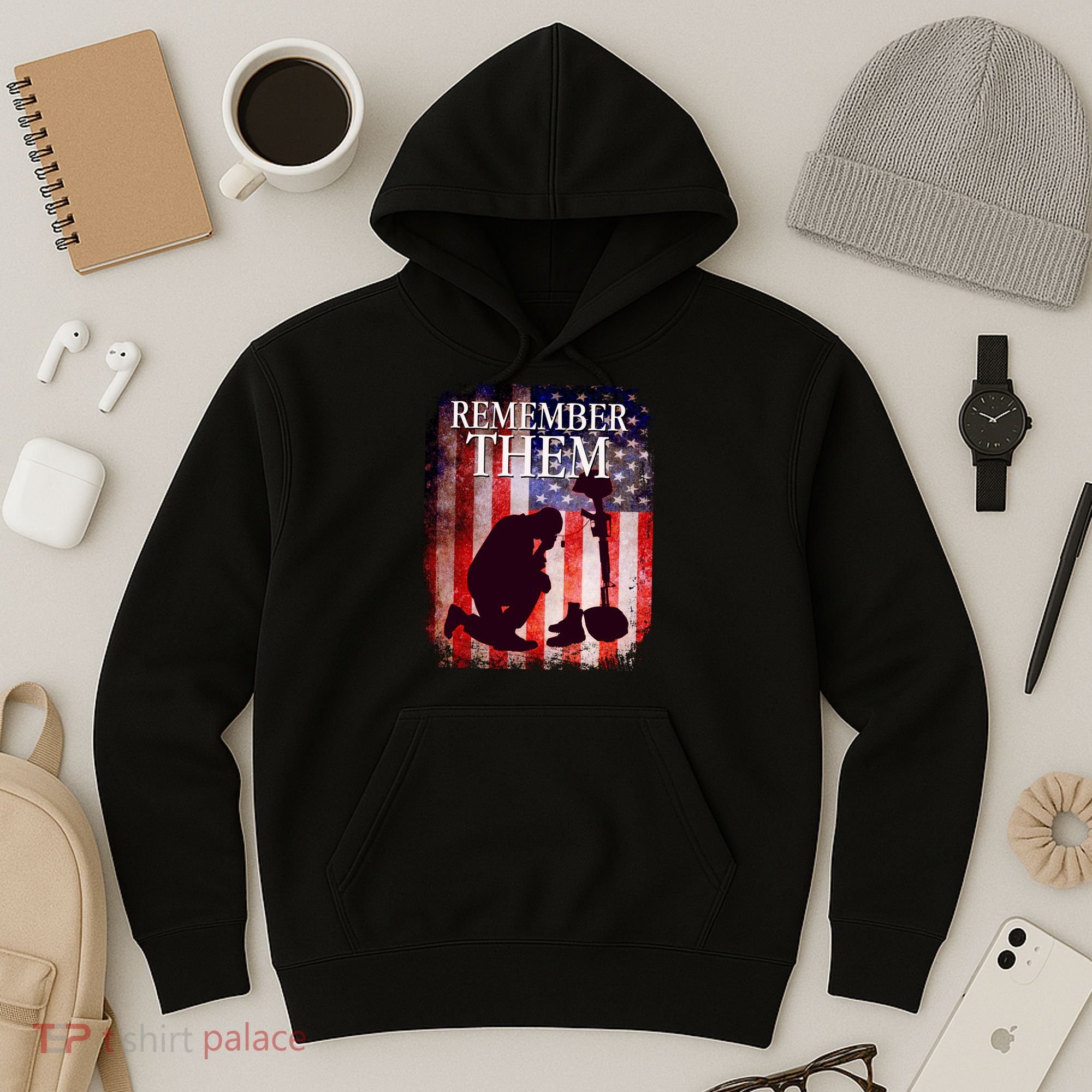 Remember Them Memorial Day Hoodie