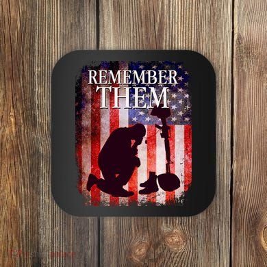 Remember Them Memorial Day Coaster