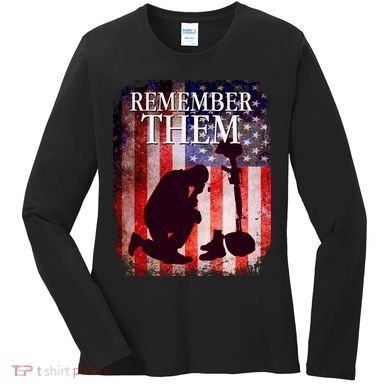 Remember Them Memorial Day Women's Long Sleeve Shirt