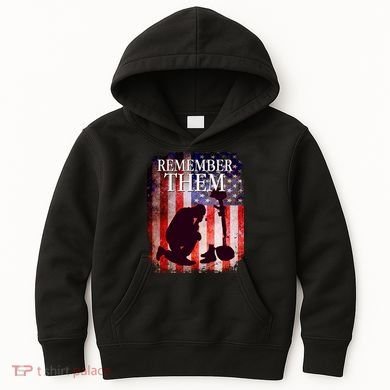 Remember Them Memorial Day Kids Hoodie