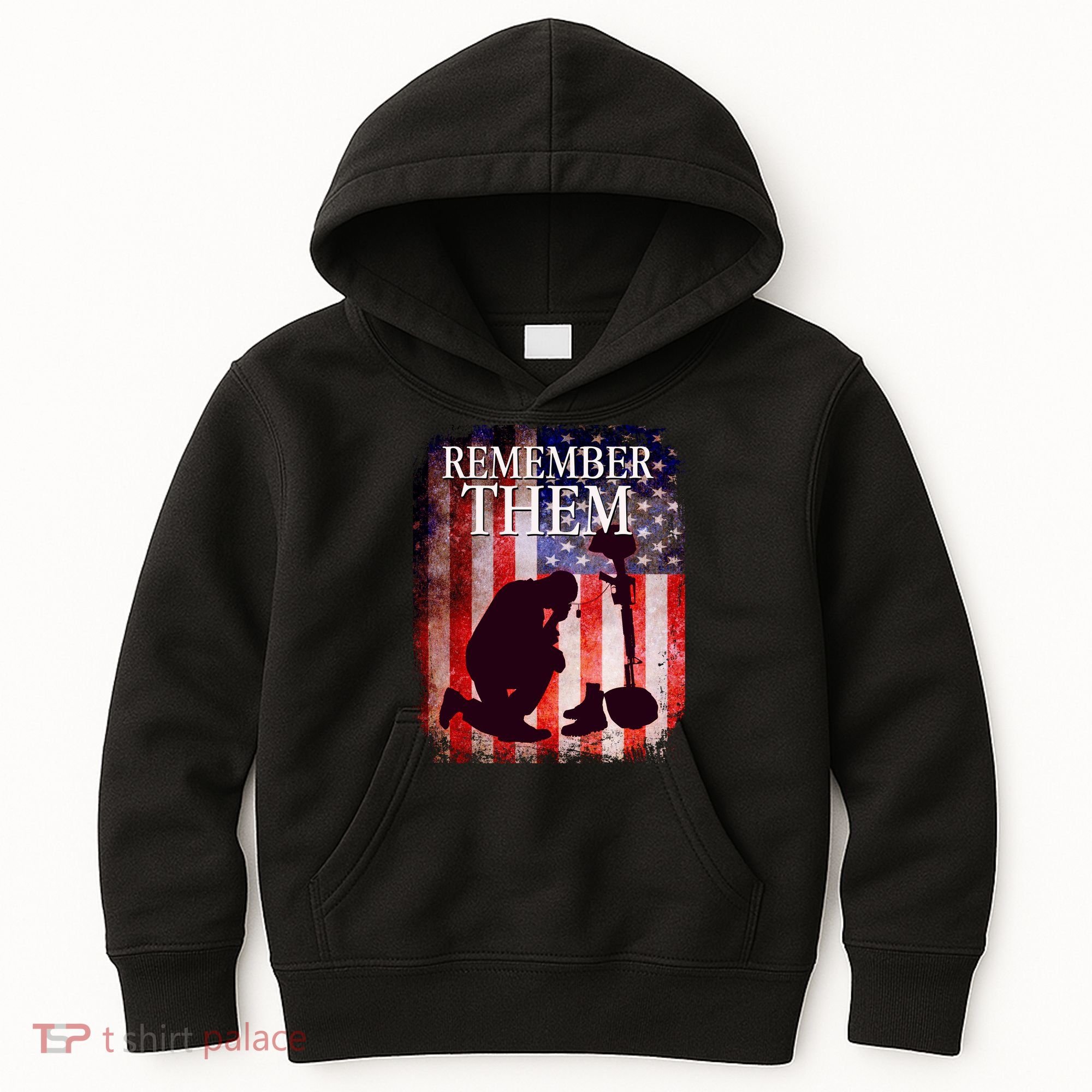 Remember Them Memorial Day Kids Hoodie