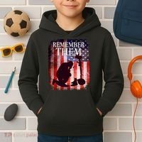Remember Them Memorial Day Kids Hoodie thumb 2
