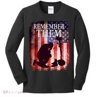Remember Them Memorial Day Kids Long Sleeve Shirt thumb 0