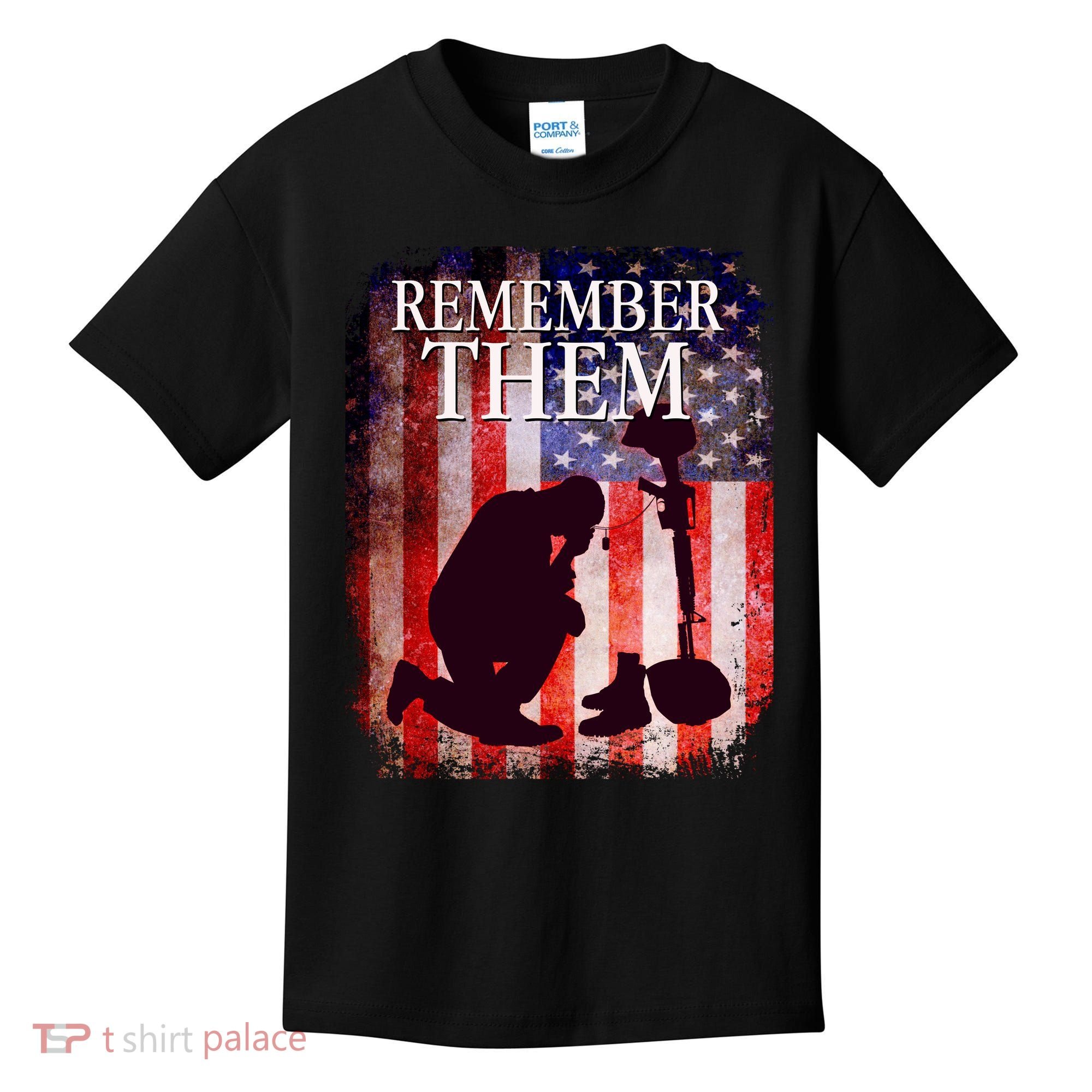 Remember Them Memorial Day Kids T-Shirt
