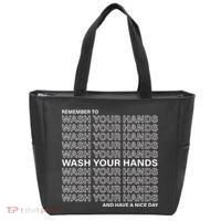 Remember To Wash Your Hand Have A Nice Day Tote Bag thumb 0