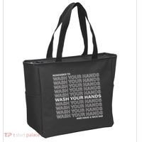 Remember To Wash Your Hand Have A Nice Day Tote Bag thumb 2