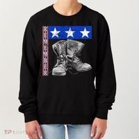 Remember Veteran Combat Boots Women's Sweatshirt thumb 0