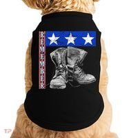 Remember Veteran Combat Boots Doggie Tank thumb 0