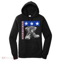 Remember Veteran Combat Boots Women's Hoodie thumb 0